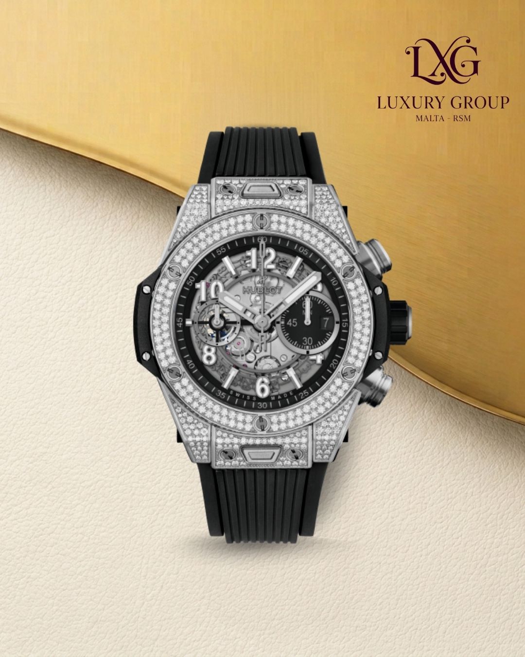 Hublot 421.NX.1170.RX.1704PAVE' - luxury watch