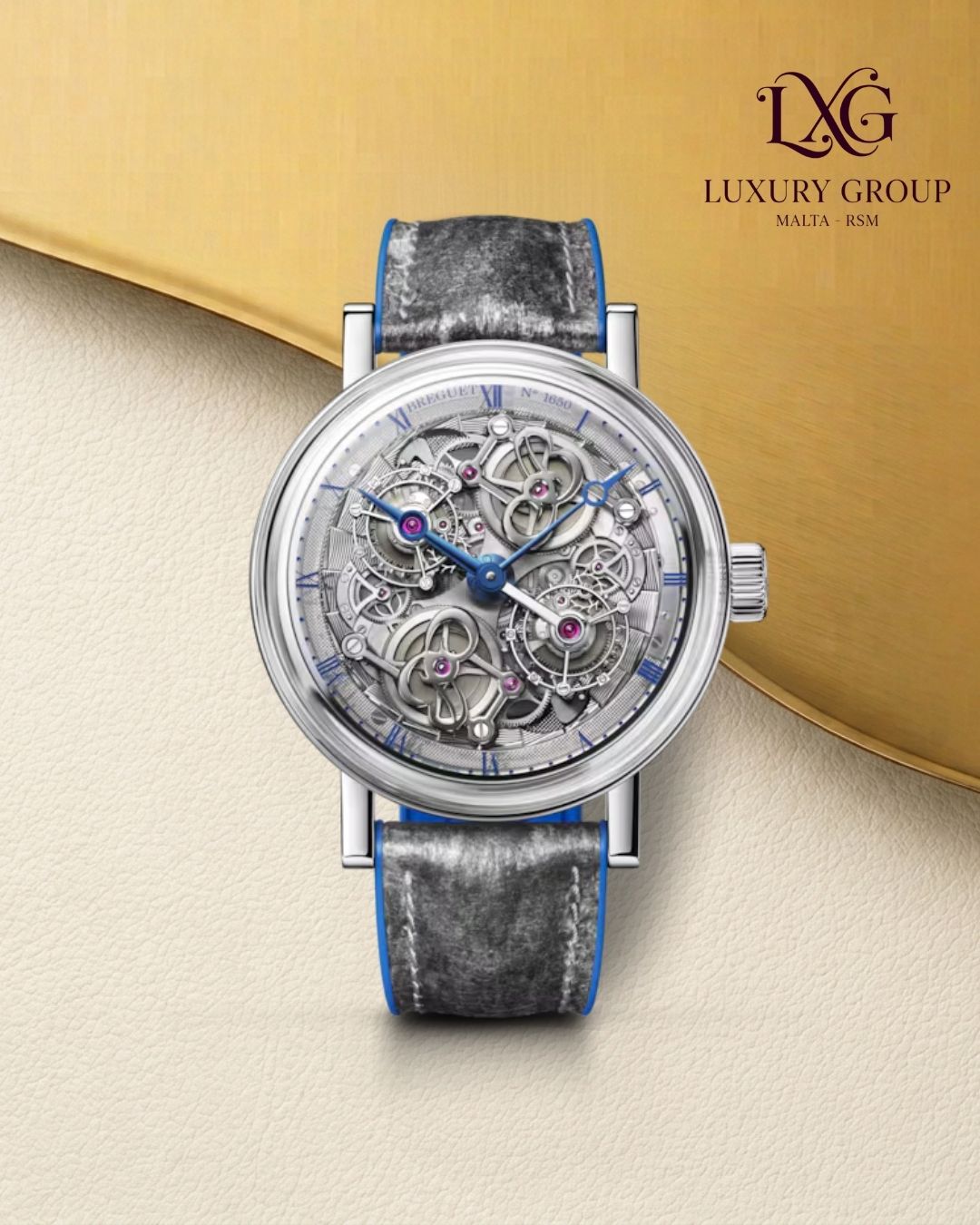 Breguet Classique Double Tourbillon Quai de l'Horloge 5345 — reference 5345PT/1S/7XU