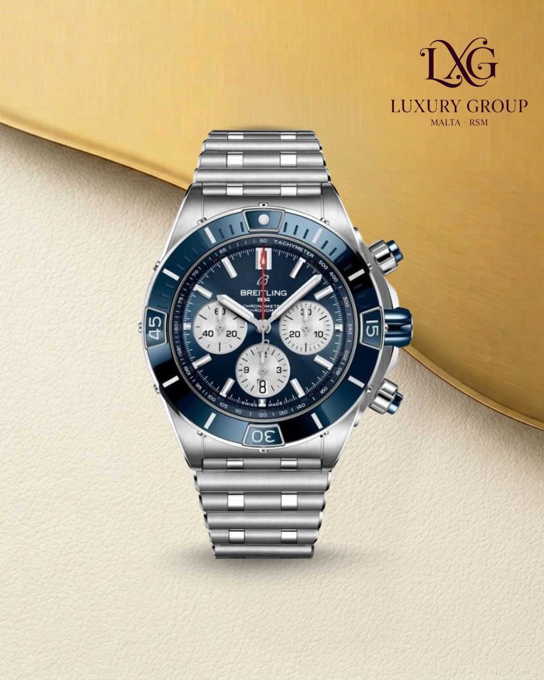 Breitling Super Chronomat B01 44 — reference AB0136161C1A1