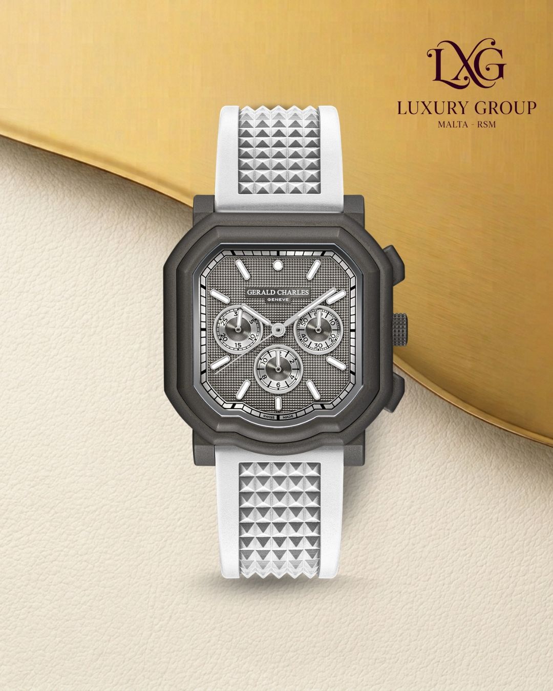 Gerald Charles Maestro 3.0 Chronograph Grey GC3.0-TNSB-06CP-RSPN