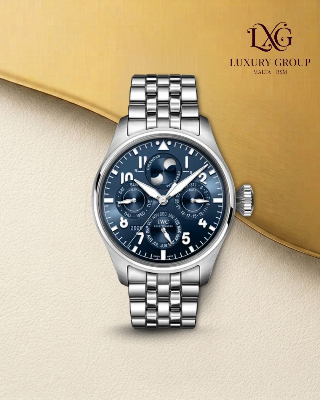 IWC Big Pilot's Watch Perpetual Calendar ProSet Le Petit Prince — reference IW329601