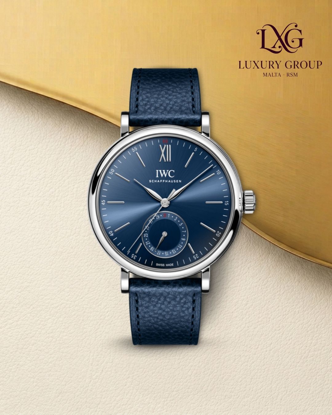 IWC Portofino Automatic Pointer Date Laureus — reference IW359202