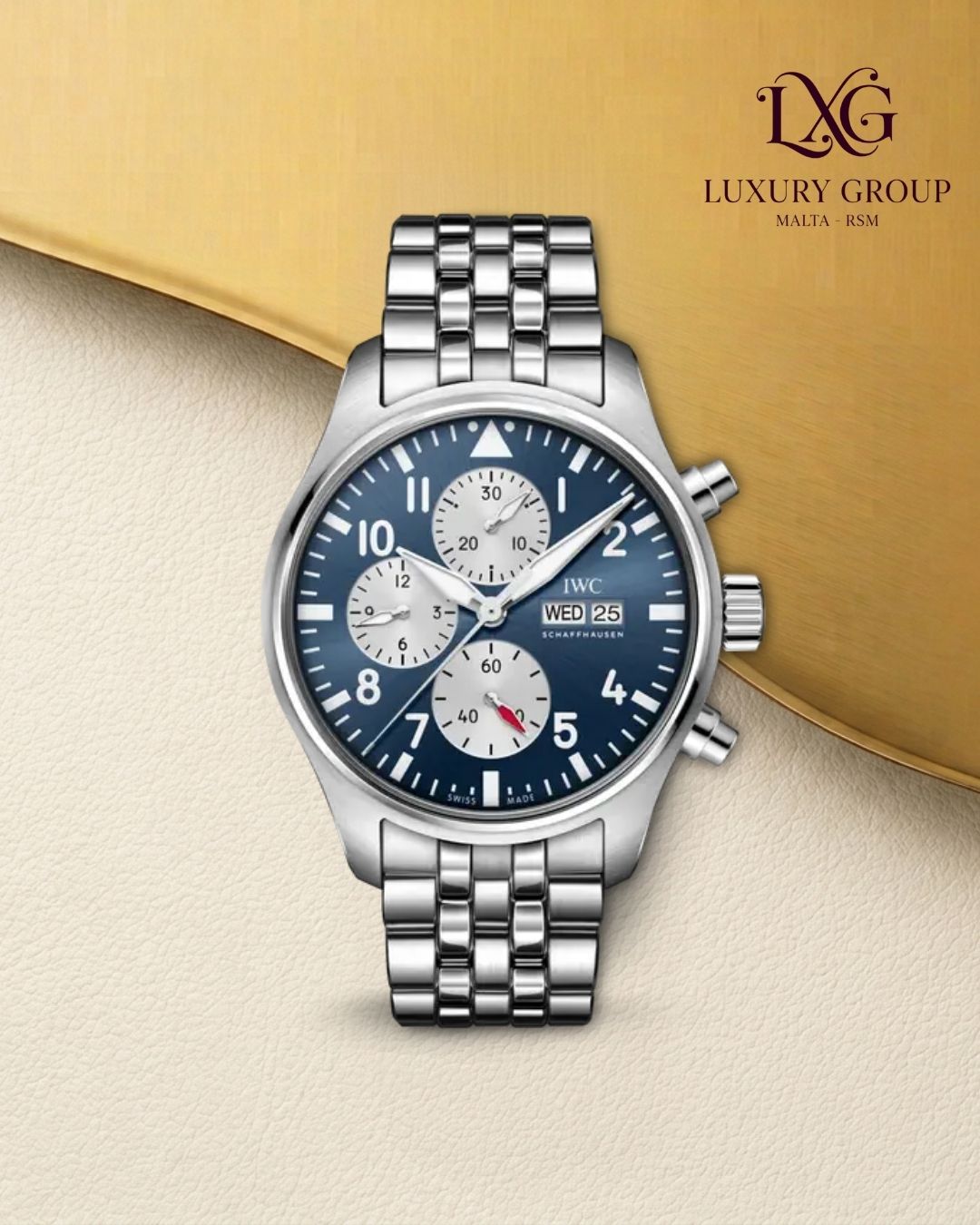 IWC Pilot's Watch Chronograph Laureus — reference IW378010