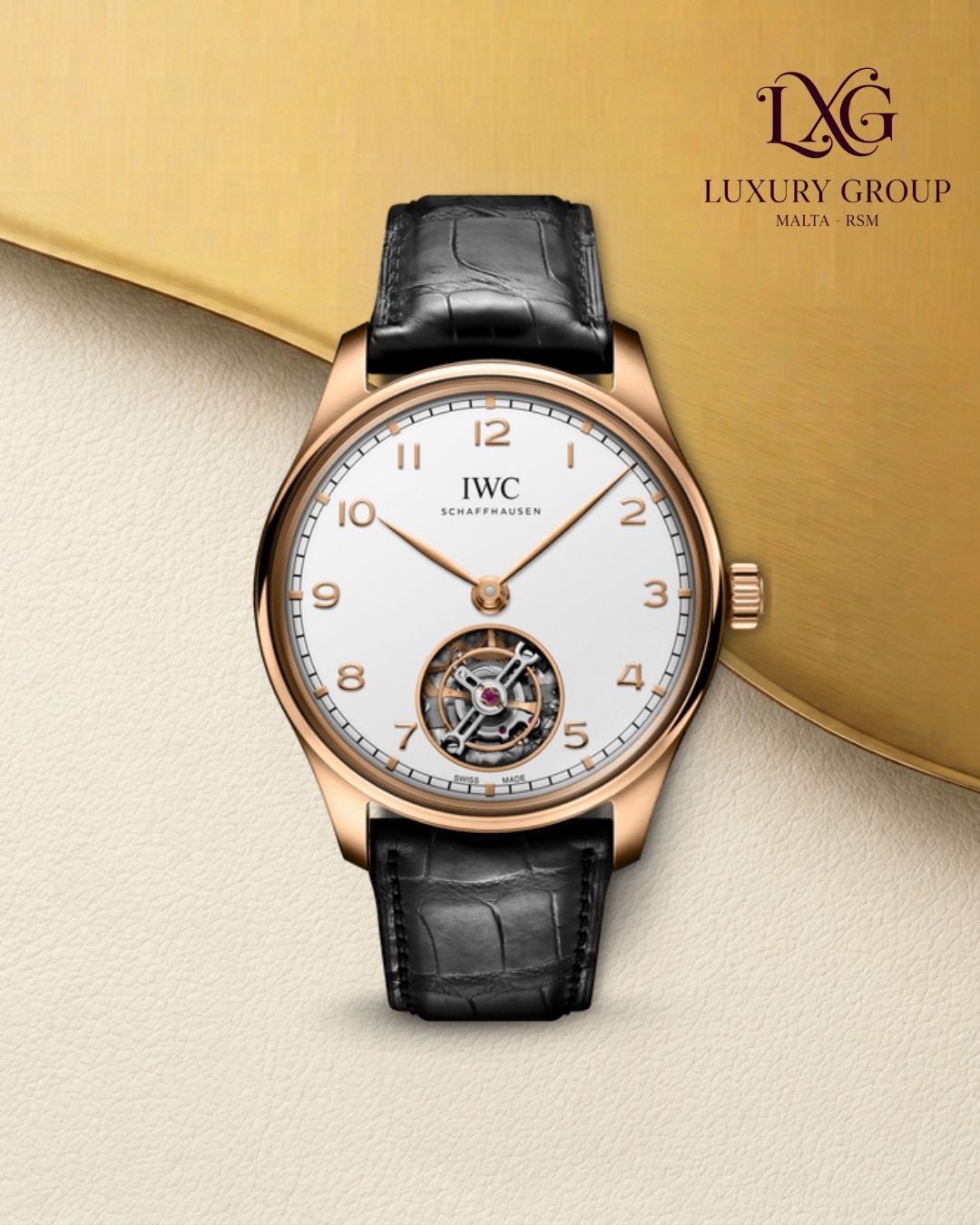 IWC Portugieser Hand-Wound Tourbillon — reference IW545801