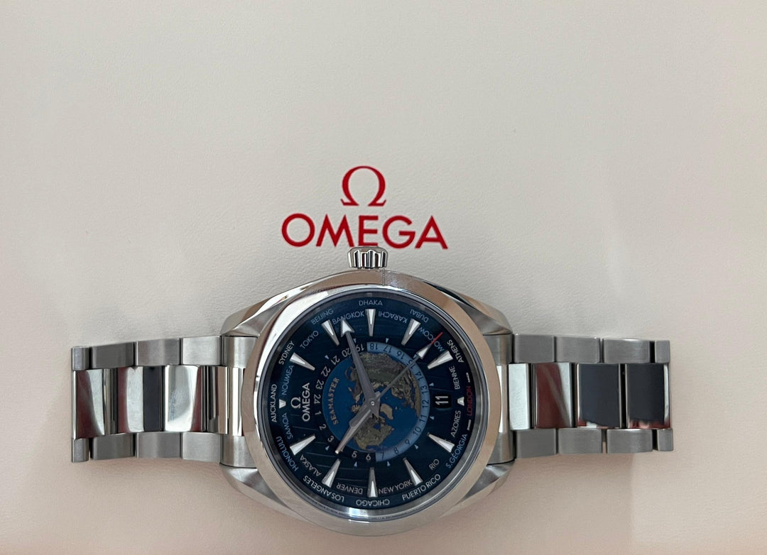 Omega Seamaster Aqua Terra Worldtimer - Luxury Group - Rsm. Malta