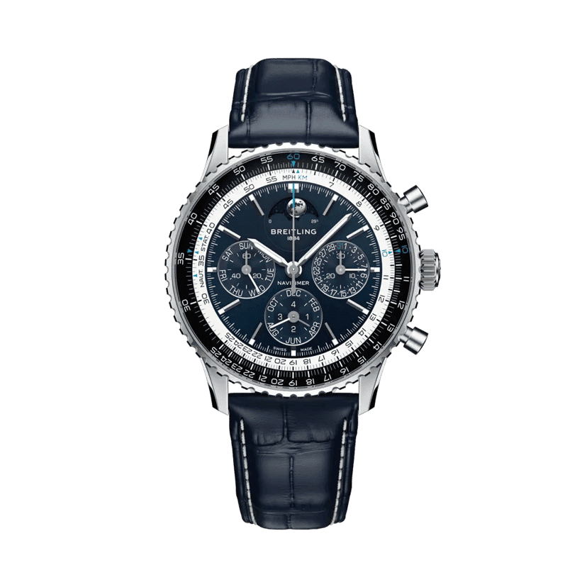 Breitling Navitimer B19 Chronograph 43 Perpetual Calendar — reference LB19211A1C1P1